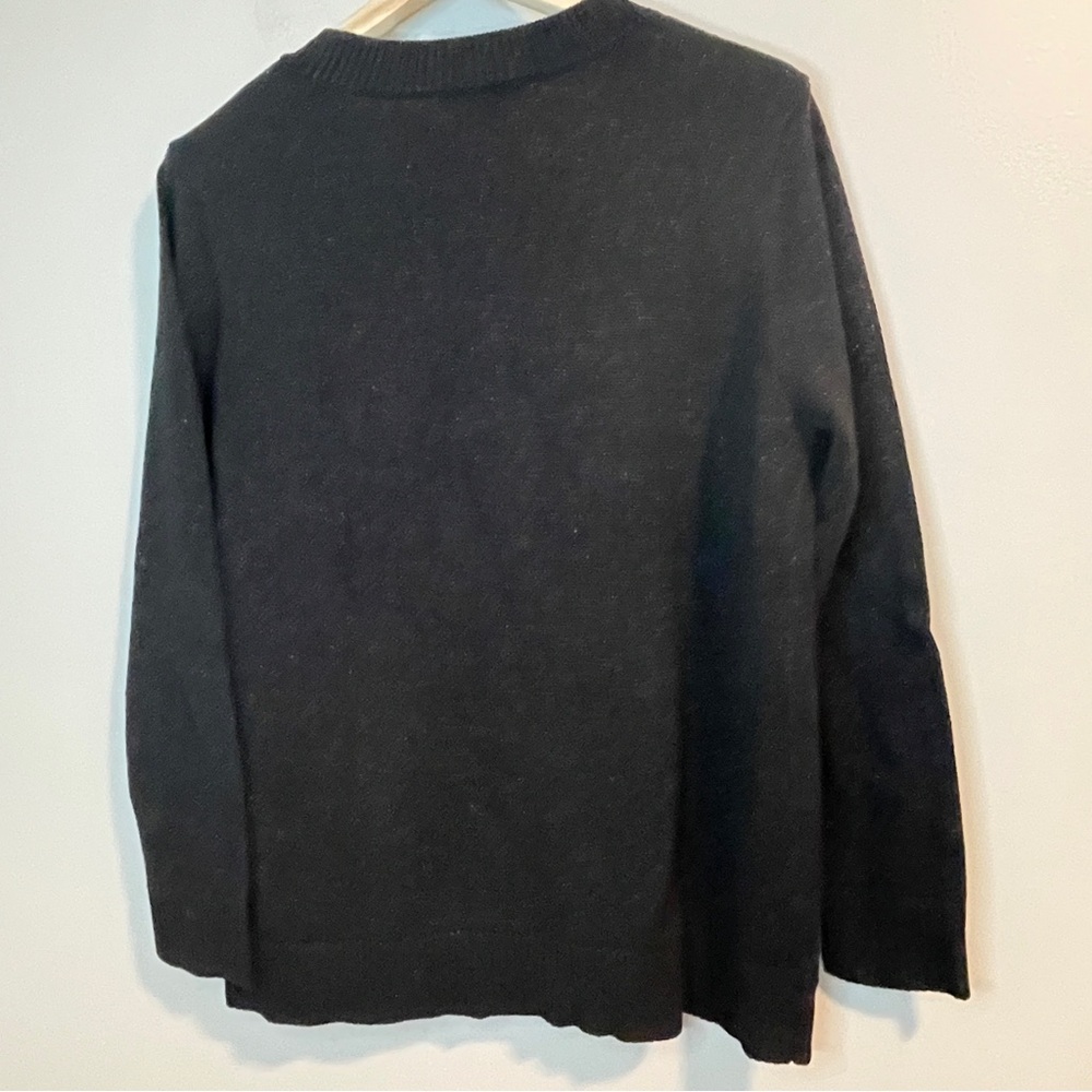 Quacker Factory Sparkly Metallic Cardigan Xl Rhin… - image 2